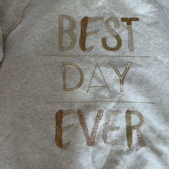 H&M Best Day Ever sweater. Girls size 14+ - Picture 3 of 5